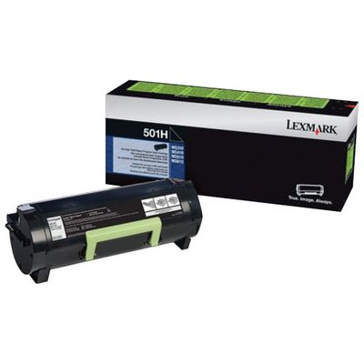 Lexmark 501H Black High Yield Return Program Toner (50F1H00)