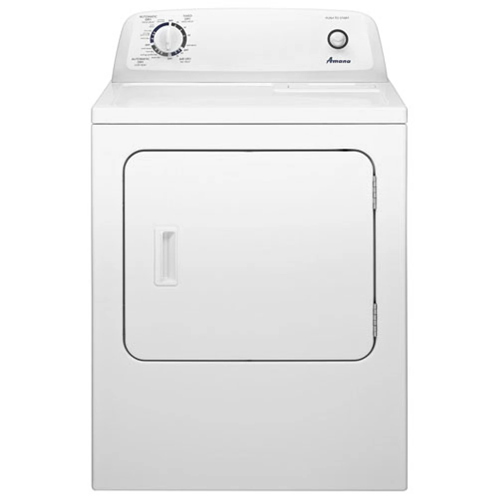 Amana 6.5 Cu. Ft. Electric Dryer (YNED4655EW) - White