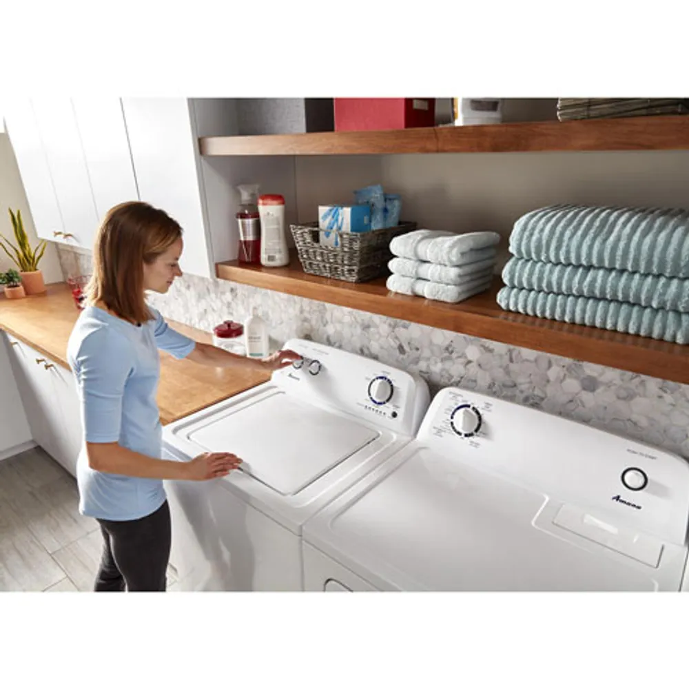 Amana 6.5 Cu. Ft. Electric Dryer (YNED4655EW) - White