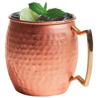 Brilliant Moscow Mule 590ml Hammered Belly Shape Mug