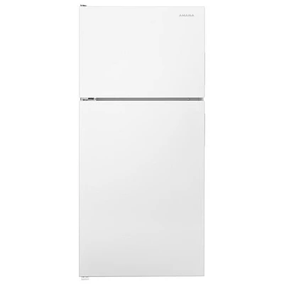 Amana 30" 18.2 Cu. Ft. Top Freezer Refrigerator (ART318FFDW) - White