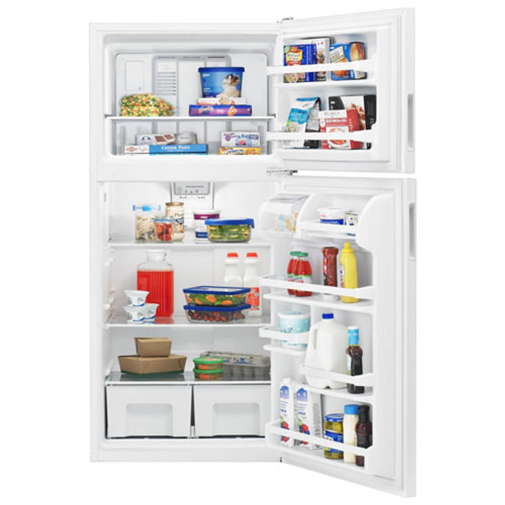 Amana 30" 18.2 Cu. Ft. Top Freezer Refrigerator (ART318FFDW) - White