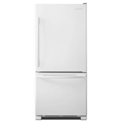 Amana 30" 18.7 Cu. Ft. Bottom Freezer Refrigerator