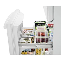 Amana 30" 18.7 Cu. Ft. Bottom Freezer Refrigerator - White