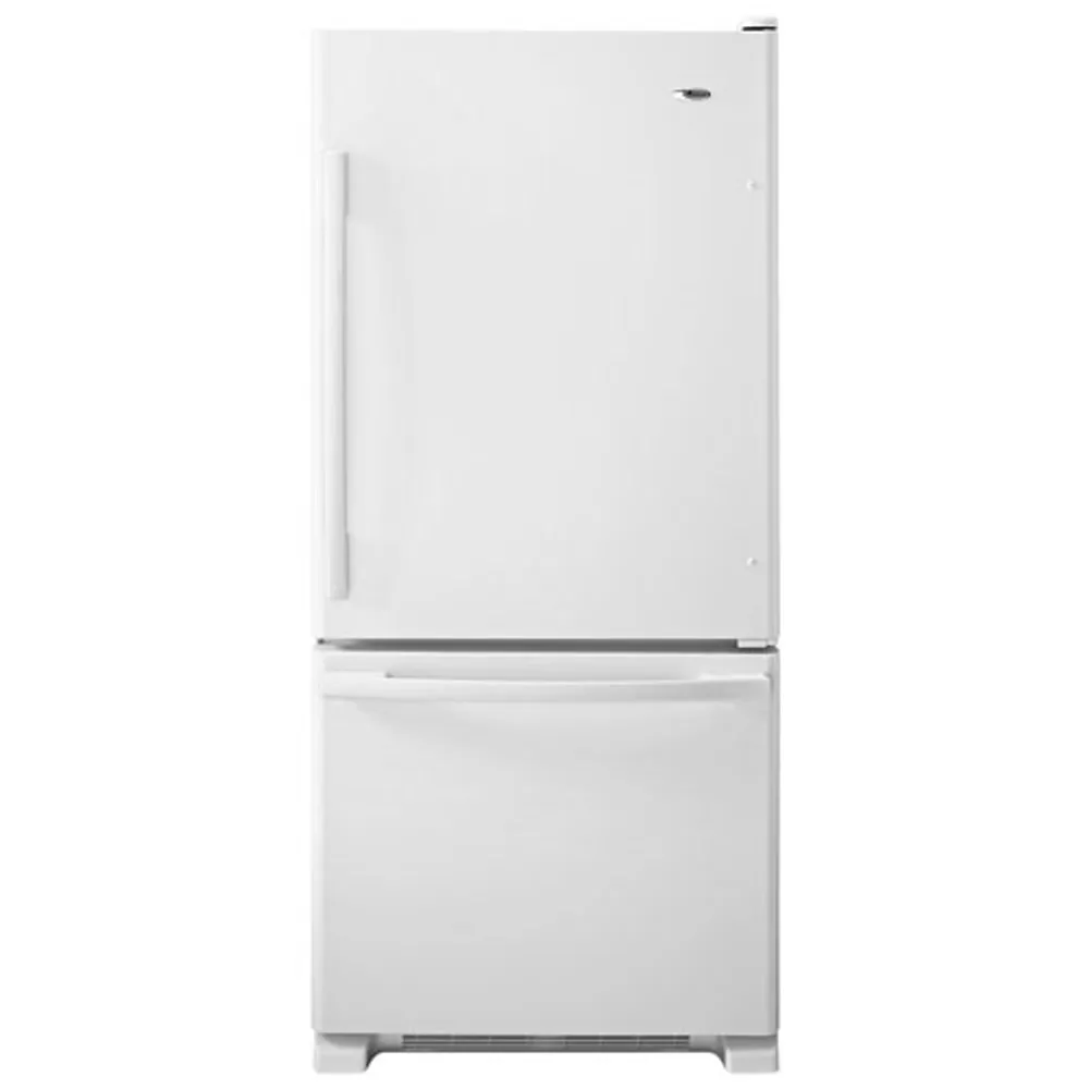 Amana 30" 18.7 Cu. Ft. Bottom Freezer Refrigerator - Stainless Steel