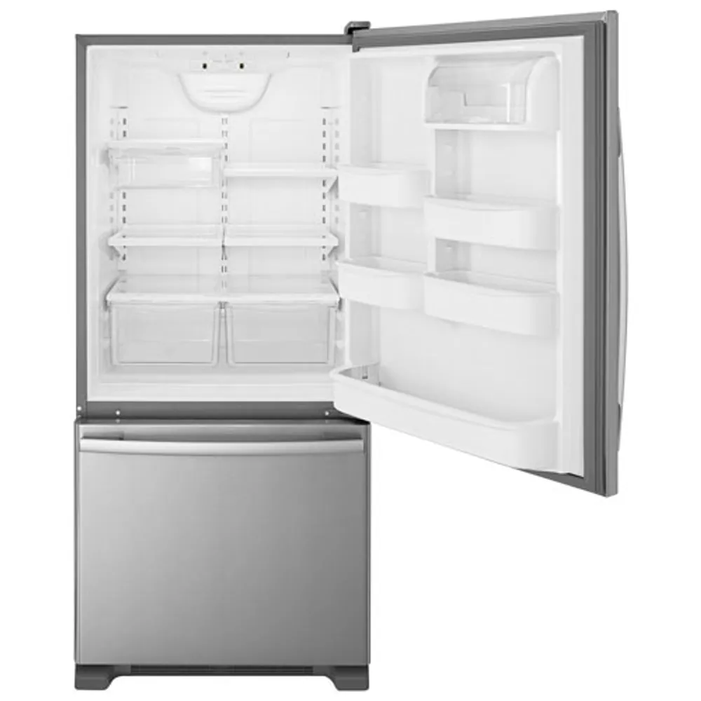 Amana 30" 18.7 Cu. Ft. Bottom Freezer Refrigerator - Stainless Steel