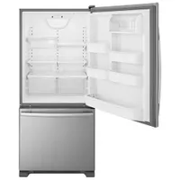 Amana 30" 18.7 Cu. Ft. Bottom Freezer Refrigerator - Stainless Steel