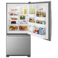 Amana 30" 18.7 Cu. Ft. Bottom Freezer Refrigerator - Stainless Steel