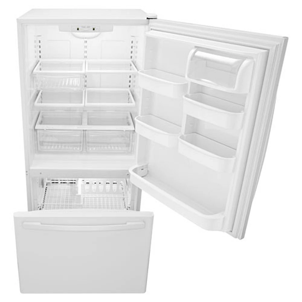 Amana 33" 22 Cu. Ft. Bottom Freezer Refrigerator