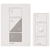 Lutron Caseta Wireless Dimmer Kit with Pico Remote Control & Plug-In Dimmer (P-PKG1P-WH-R-C)