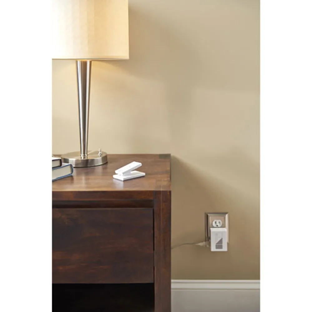 Lutron Caseta Wireless Dimmer Kit with Pico Remote Control & Plug-In Dimmer (P-PKG1P-WH-R-C)