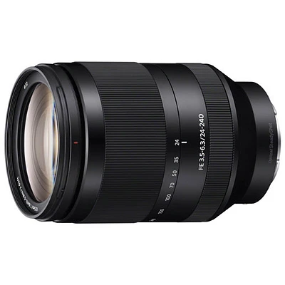 Sony E-Mount Full-Frame FE 24-240mm f/3.5-6.3 OSS Wide Telephoto 10x Zoom Lens