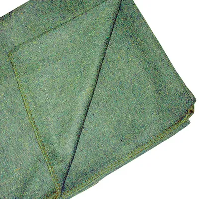 World Famous Wool Blend Blanket - Green