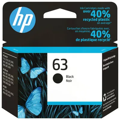 HP 63 Black Ink (F6U62AN#140)