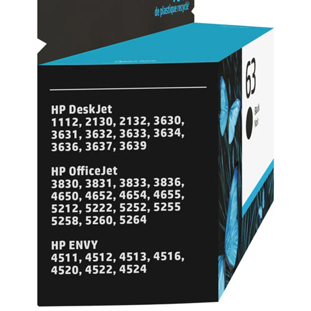 HP 63 Black Ink (F6U62AN#140)