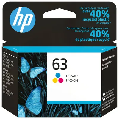 HP 63 Tri-Colour Ink (F6U61AN#140)