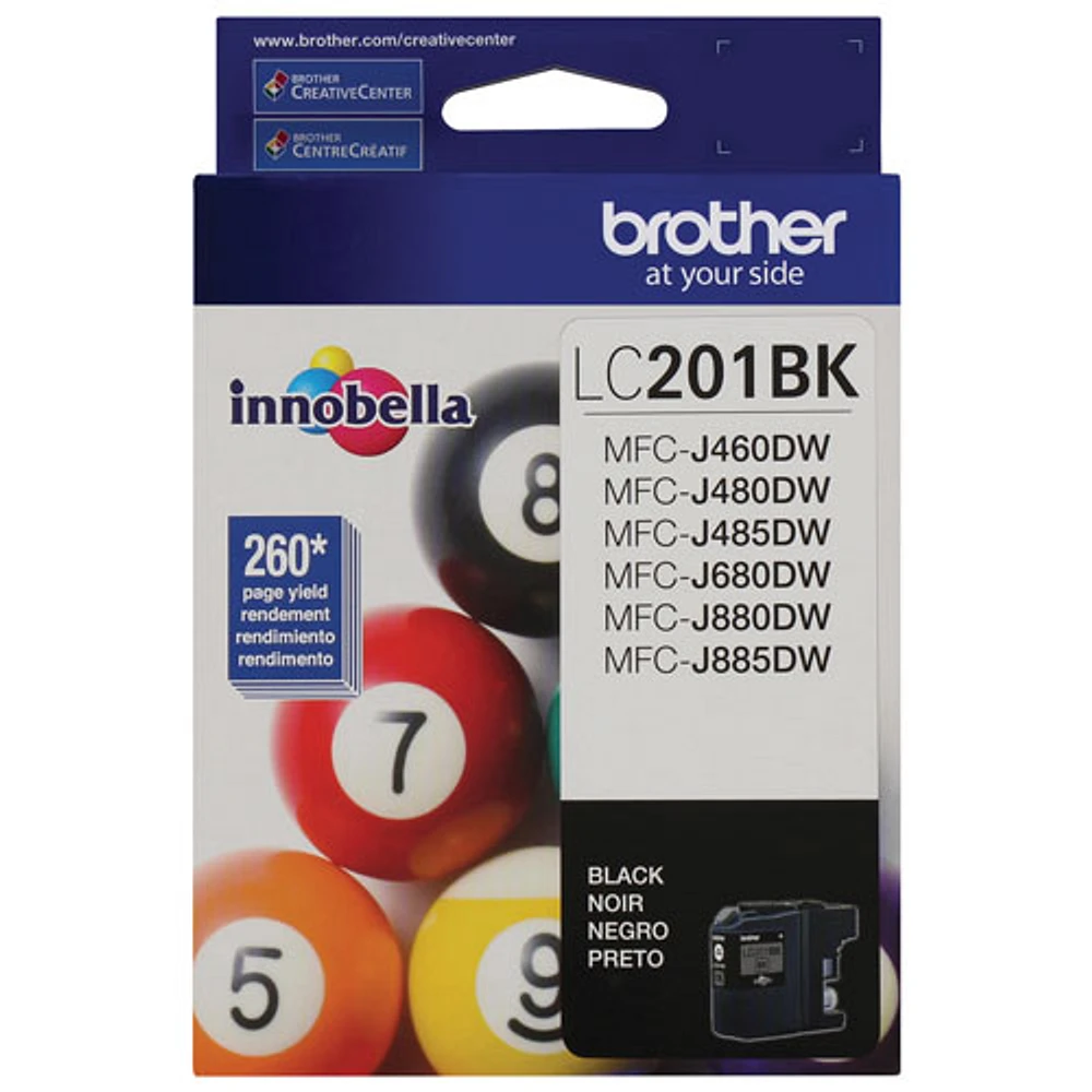 Brother Innobella Black Ink (LC201BKS)