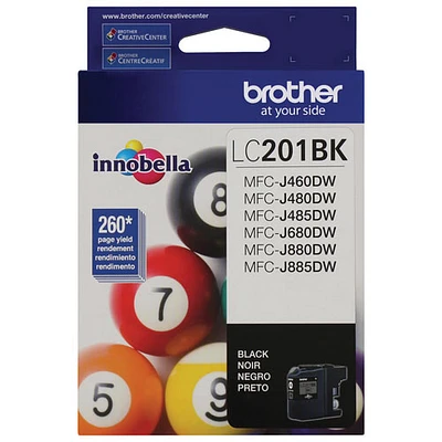 Brother Innobella Black Ink (LC201BKS)