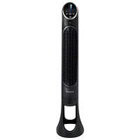 Honeywell Quiet Set 8-Speed Oscillating Tower Fan - 40" - Black