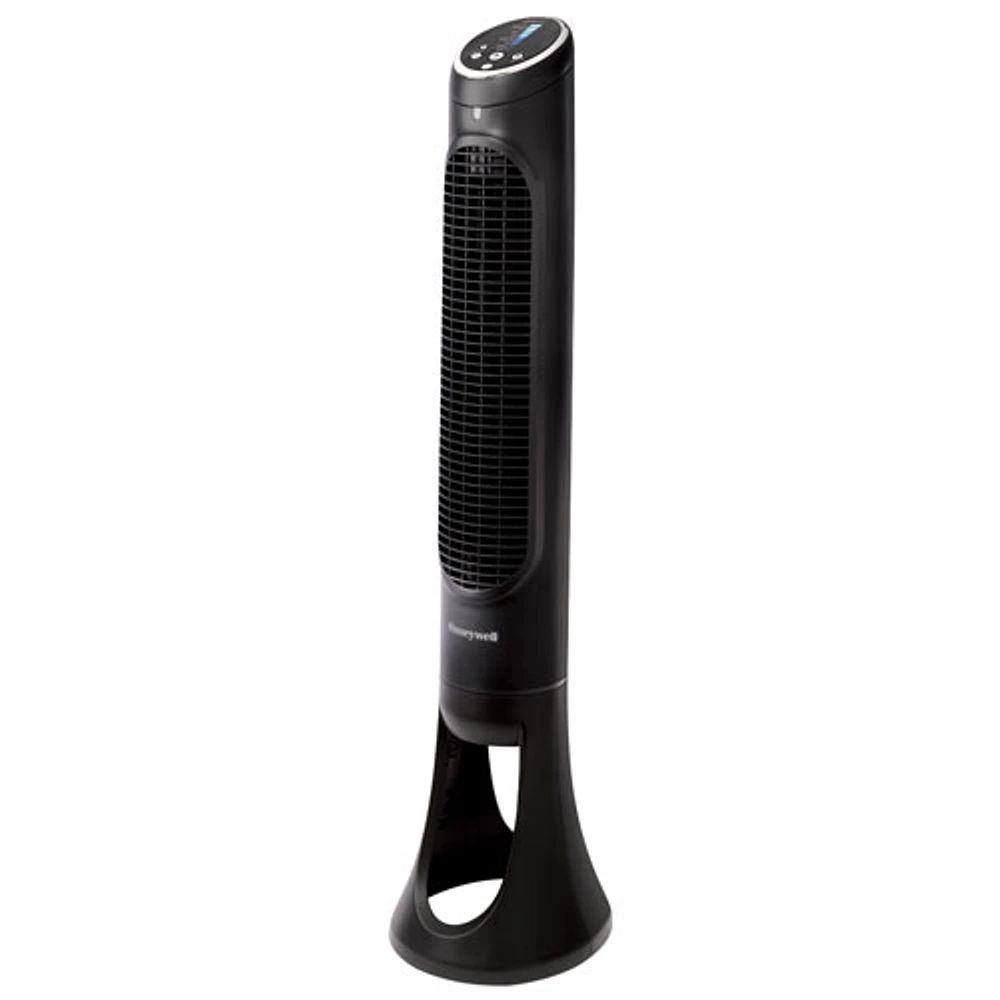 Honeywell Quiet Set 8-Speed Oscillating Tower Fan - 40" - Black