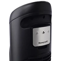 Honeywell Quiet Set 8-Speed Oscillating Tower Fan - 40" - Black