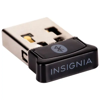 Insignia USB Bluetooth Adapter (NS-PCY5BMA2-C) - Black - Only at Best Buy