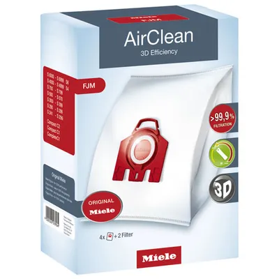Miele AirClean Vacuum Filter & Bags (3D F/J/M Dustbags)