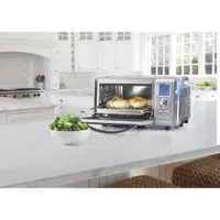 Cuisinart Combo Steam & Convection Toaster Oven - 0.6 Cu. Ft./17L - Brushed Stainless