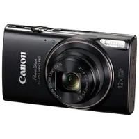 Canon PowerShot ELPH 360 HS WiFi 20.2MP 12x Optical Zoom Digital Camera - Black