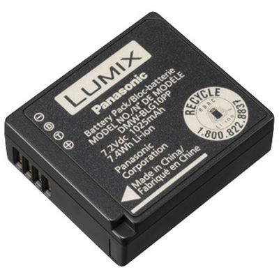 LUMIX 1025mAh Lithium-Ion Rechargeable Battery for Panasonic Digital Cameras (DMWBLG10)