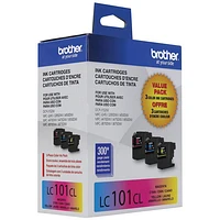 Brother Innobella CMY Ink 3-Pack (LC1013PKS)