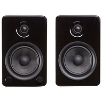 Kanto YU5 80-Watt Bluetooth Bookshelf Speaker - Gloss Black - Pair