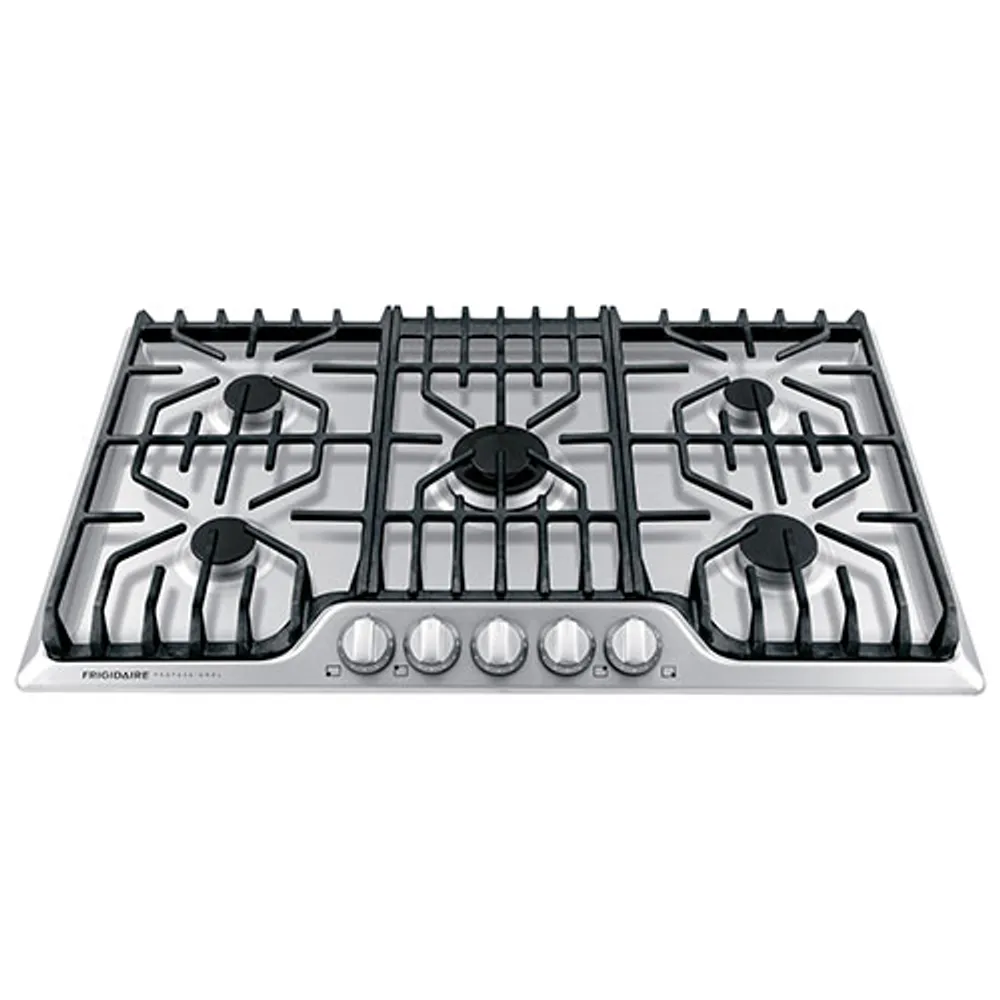 Frigidaire Pro 36" 5-Burner Gas Cooktop (FPGC3677RS) - Stainless Steel