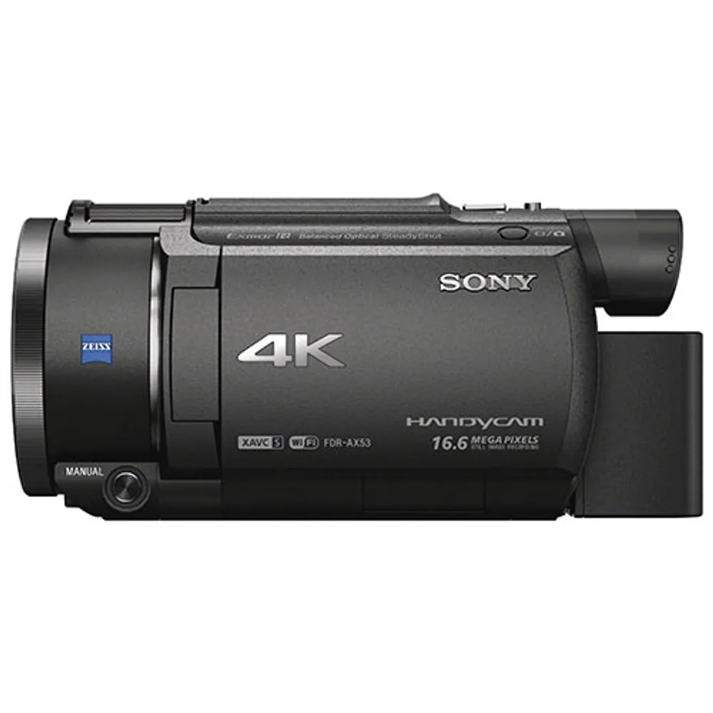Sony FDR-AX53 4K Handycam Flash Memory Camcorder