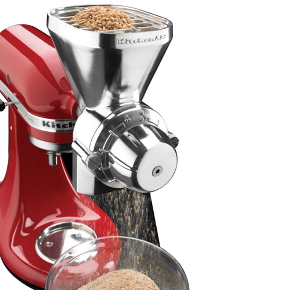 Accessoire Moulin à céréales pour batteur sur socle de KitchenAid