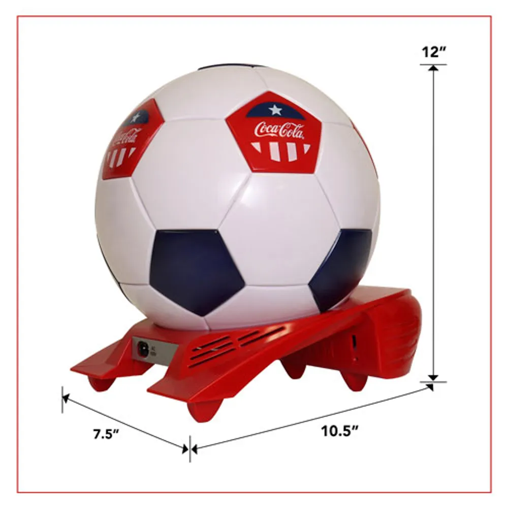 Koolatron Coca-Cola Soccer Ball Beverage Cooler (CCSB5)