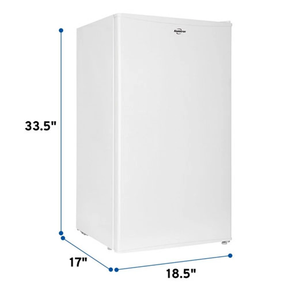 Koolatron 3.1 Cu. Ft. Compact Fridge (BC88W) - White