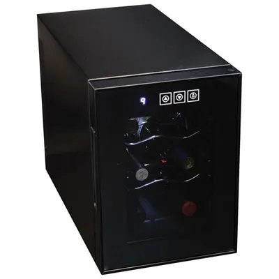 Koolatron 6-Bottle Thermoelectric Freestanding Wine Cooler / Wine Fridge