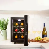 Koolatron 6-Bottle Thermoelectric Freestanding Wine Cooler / Wine Fridge