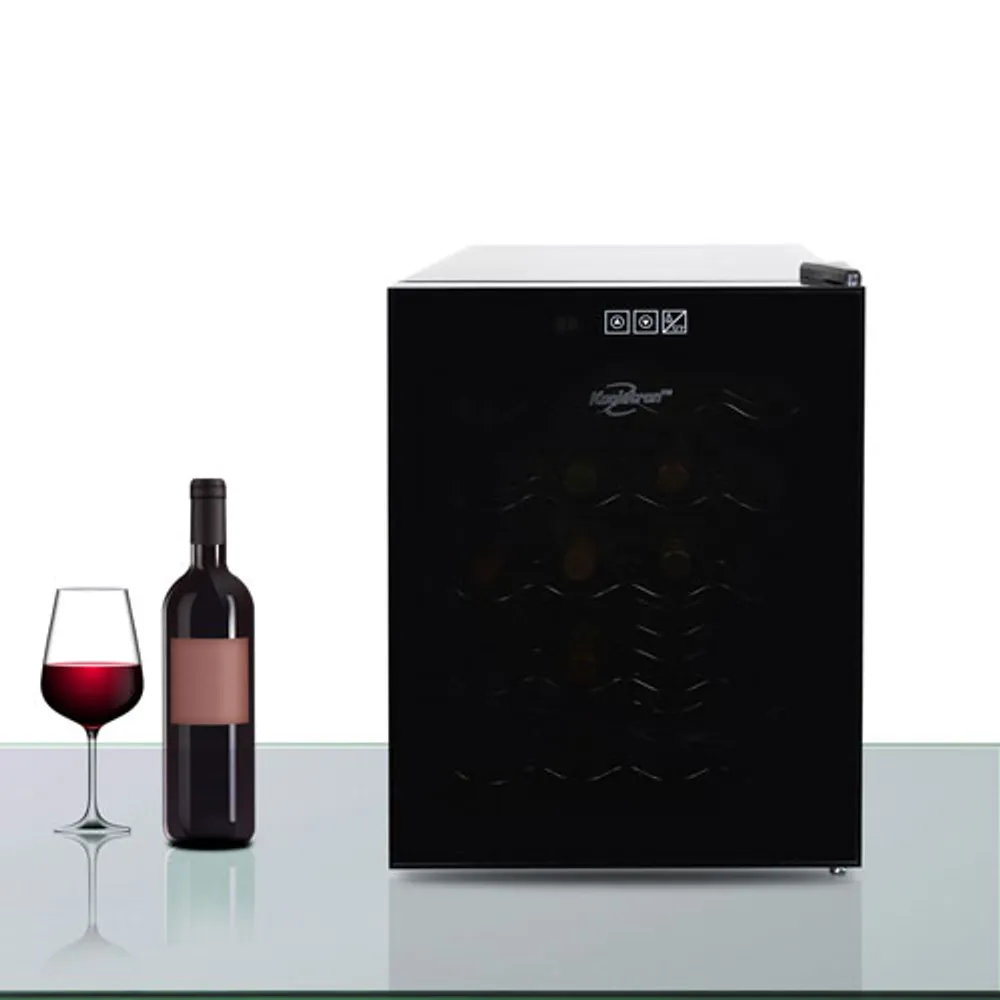 Koolatron 20-Bottle Thermoelectric Freestanding Wine Cooler / Wine Fridge