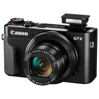 Appareil photo numérique PowerShot G7 X Mark II Wi-Fi 20,1 Mpx et zoom optique 4,2x de Canon - Noir