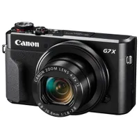 Appareil photo numérique PowerShot G7 X Mark II Wi-Fi 20,1 Mpx et zoom optique 4,2x de Canon - Noir