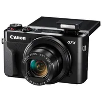 Appareil photo numérique PowerShot G7 X Mark II Wi-Fi 20,1 Mpx et zoom optique 4,2x de Canon - Noir