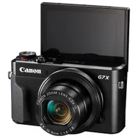 Appareil photo numérique PowerShot G7 X Mark II Wi-Fi 20,1 Mpx et zoom optique 4,2x de Canon - Noir