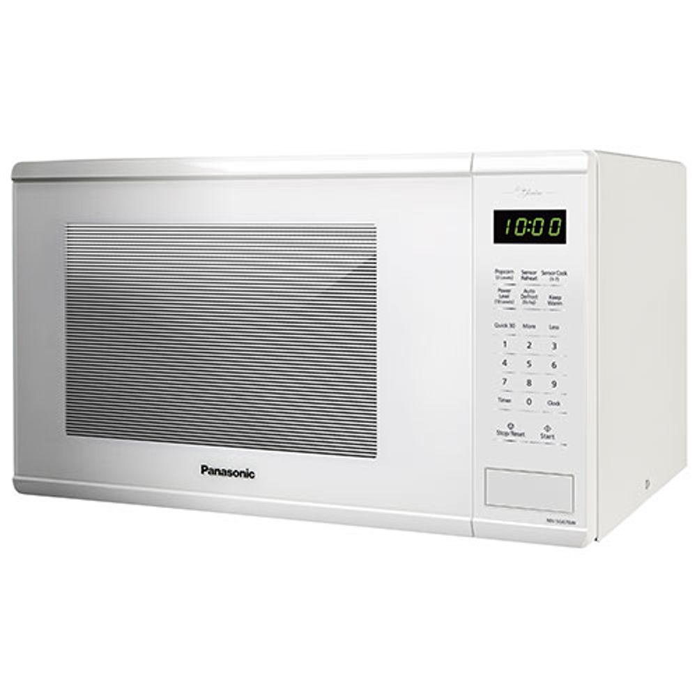 Panasonic Genius 1.3 Cu. Ft. Microwave (NNSG676W) - White