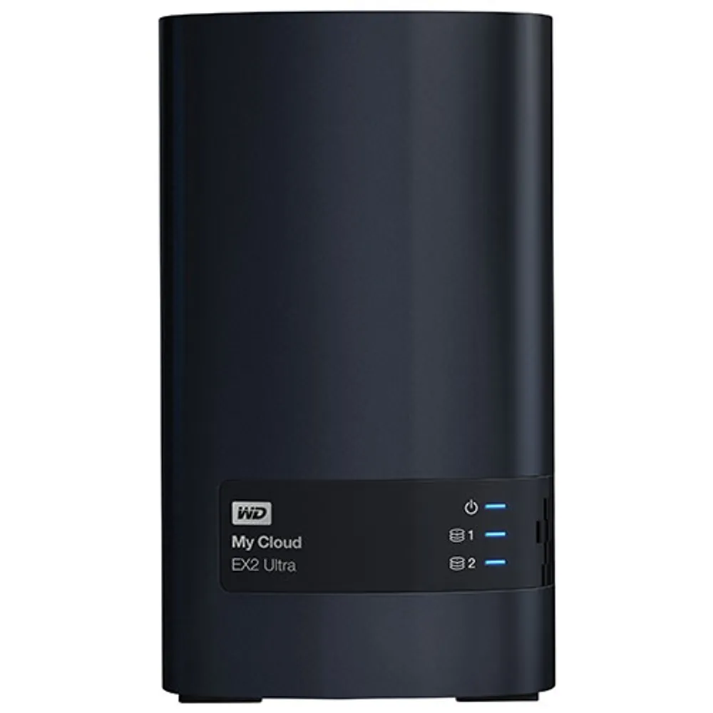 WD My Cloud EX2 Ultra 8TB Network Attached Storage (WDBVBZ0080JCH-NESN)