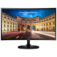 Moniteur incurvé DEL HD 1080p 60 Hz 4 ms de 24 po de Samsung (LC24F390FHNXZA)