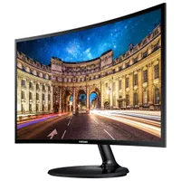 Moniteur incurvé DEL HD 1080p 60 Hz 4 ms de 24 po de Samsung (LC24F390FHNXZA)