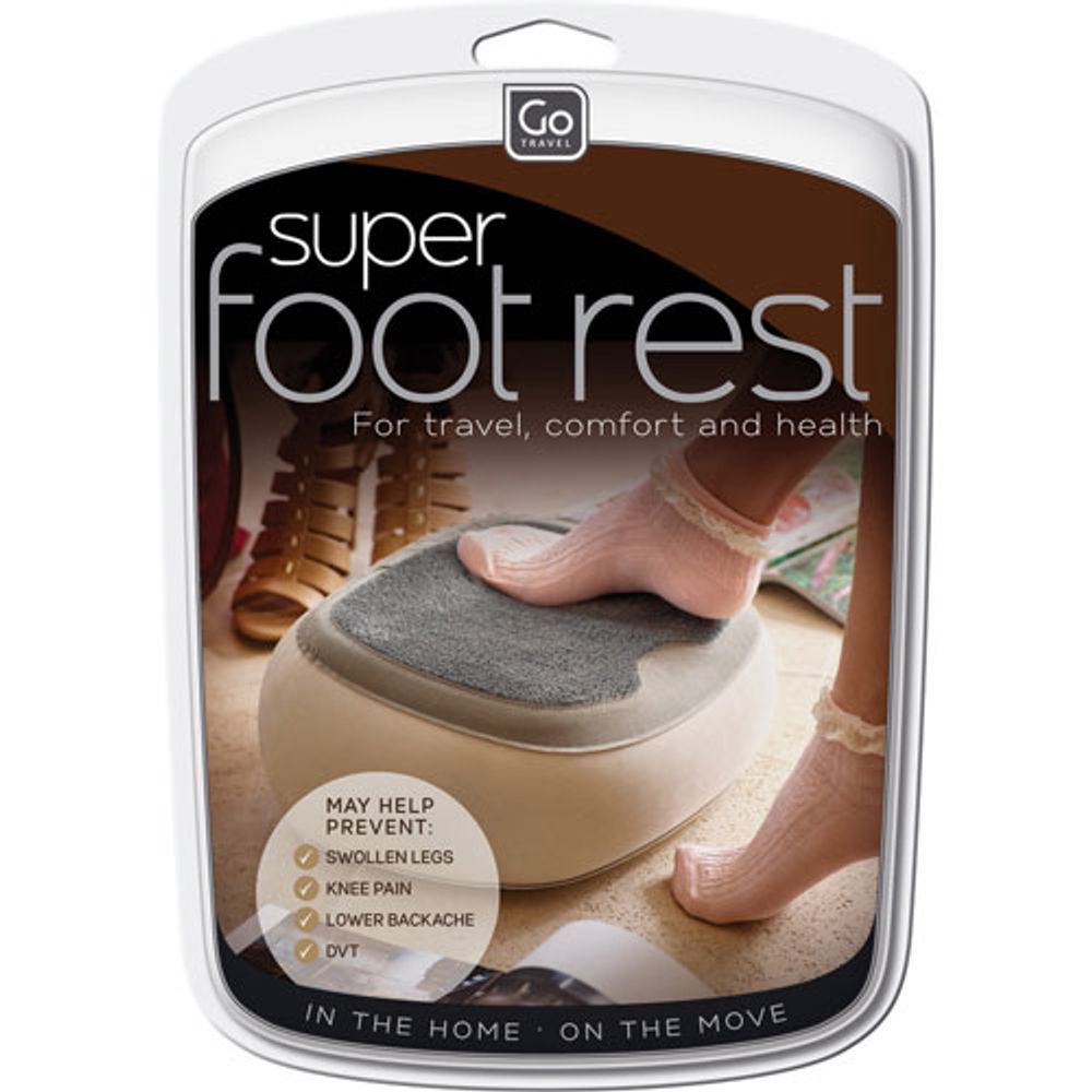 Go Travel Super Foot Rest - Grey