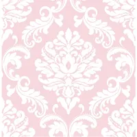 NuWallpaper Ariel Peel and Stick Wallpaper - Pink